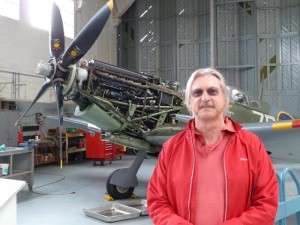With MH434 at Duxford 2012